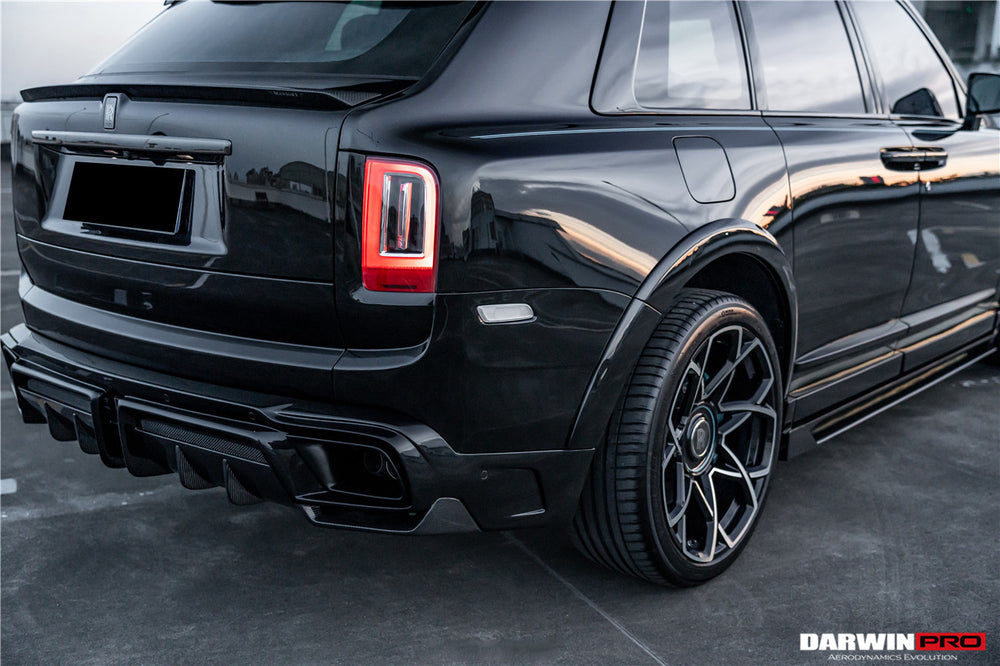 Guardabarros de fibra de carbono estilo BKSS de Rolls-Royce Cullinan 2018-2024