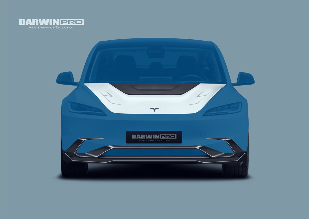 2024-2026 Tesla Model 3 Highland RWD AWD Carbon Fiber IMP Design Front Lip（DONT FIT PERFORMANCE）