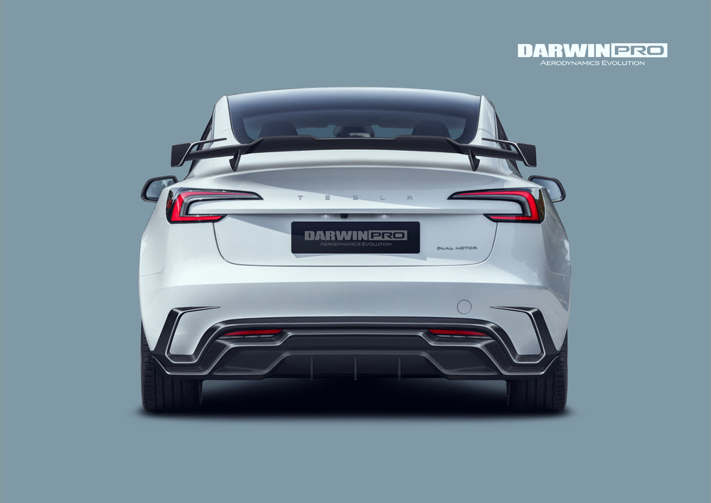 2024-2026 Tesla Model 3 Highland RWD AWD PERFORMANCE Carbon Fiber IMP Design Rear Diffuser