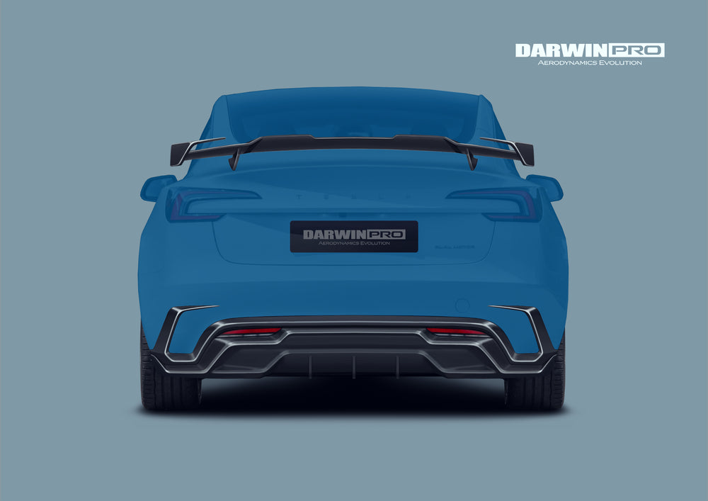 2024-2026 Tesla Model 3 Highland RWD AWD PERFORMANCE Carbon Fiber IMP Design Rear Diffuser