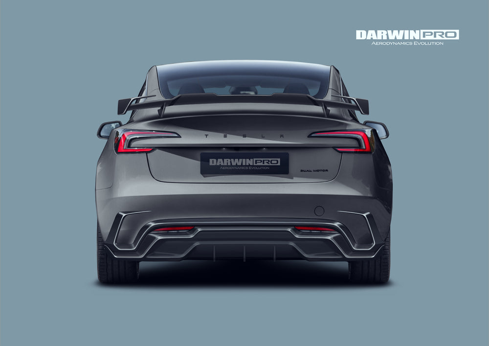 2024-2026 Tesla Model 3 Highland RWD AWD PERFORMANCE Carbon Fiber IMP Design Rear Diffuser