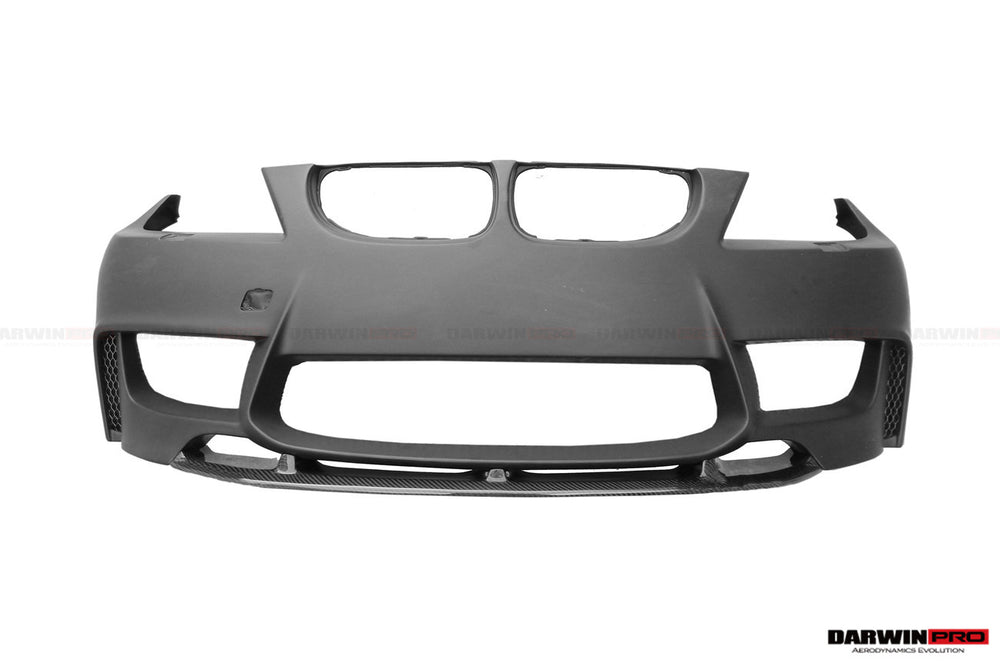 Parachoques delantero estilo 1M con divisor de labios para BMW Serie 3 E90 LCI 2008-2012