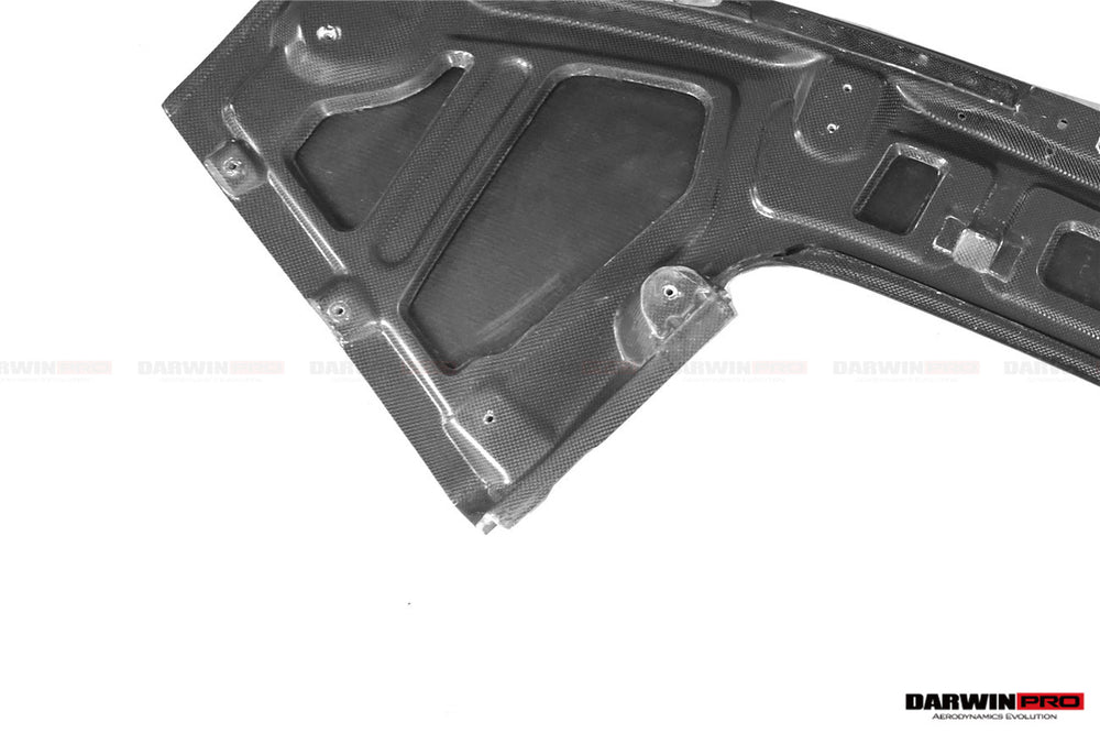 Alerón trasero de fibra de carbono estilo OEM Ferrari 488 GTB 2015-2020