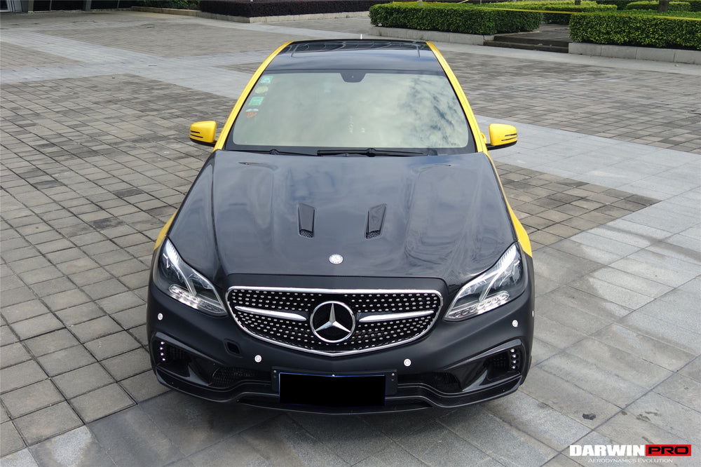 DarwinPRO 2014-2016 Mercedes Benz E Class W212 BKSS Style Hood - DarwinPRO Aerodynamics