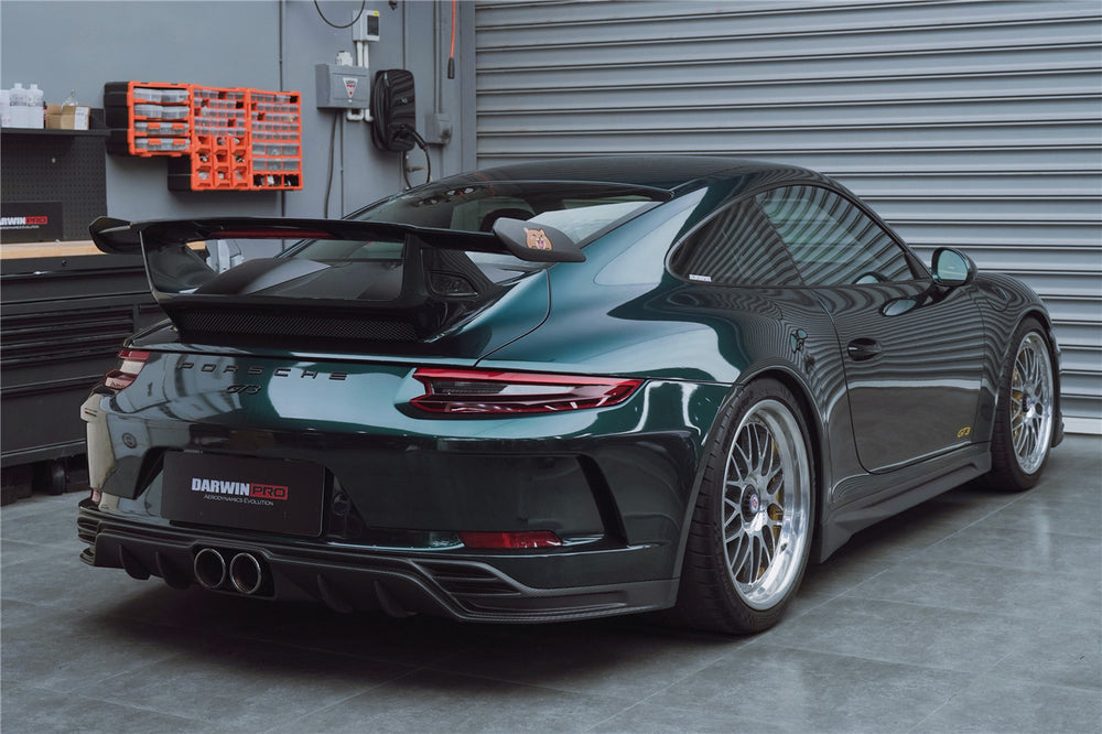 2017-2019 Porsche 911 991.2 GT3 Only BKSS Style Carbon Fiber Rear Lip Diffuser
