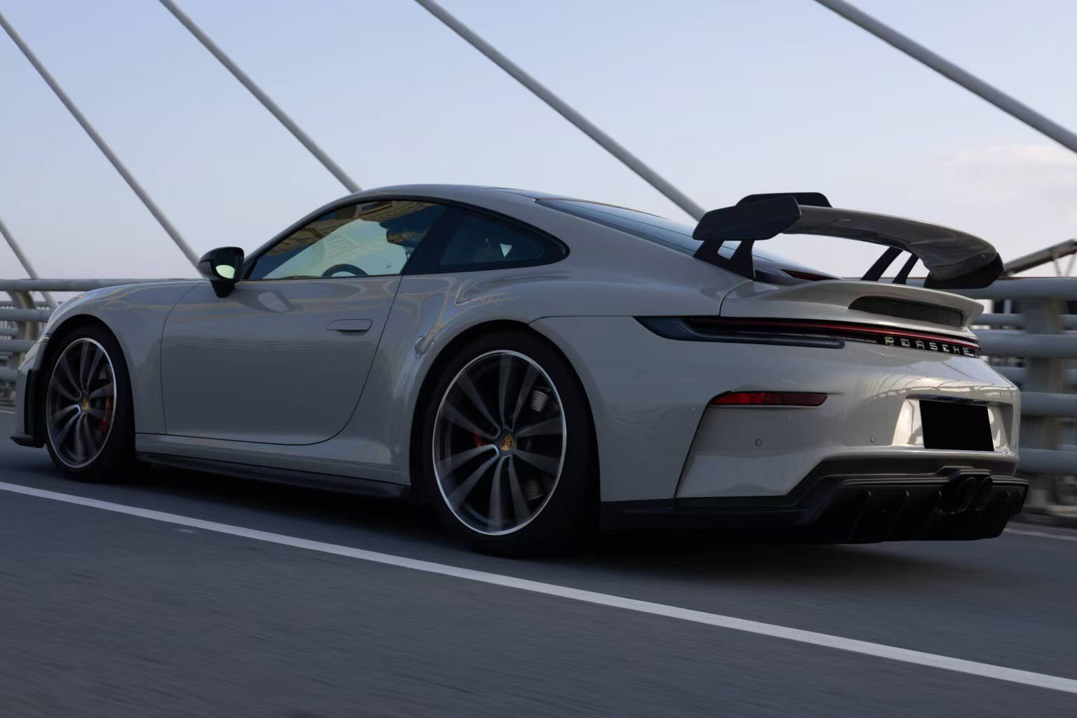 2019-UP Porsche 911 992 Autoclave Carbon Fiber Side Skirts