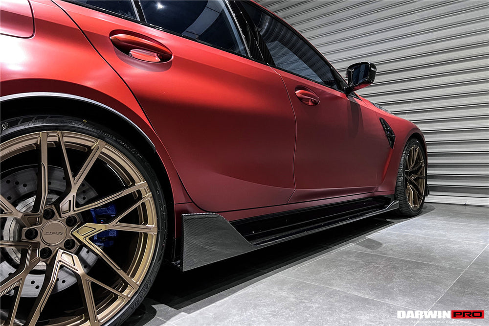 2021-UP BMW M3 G80 BKSS Style Carbon Fiber Side Skirts