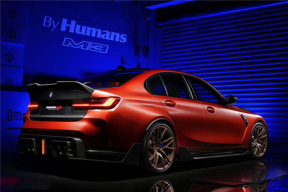 2021-UP BMW M3 G80 BKSS Style Carbon Fiber Rear Diffuser