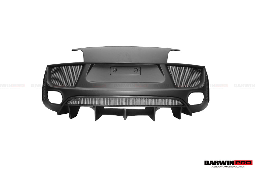 2006-2015 Audi R8 Coupe and Spyder DPGT Style Rear Bumper With Exhaust Tips