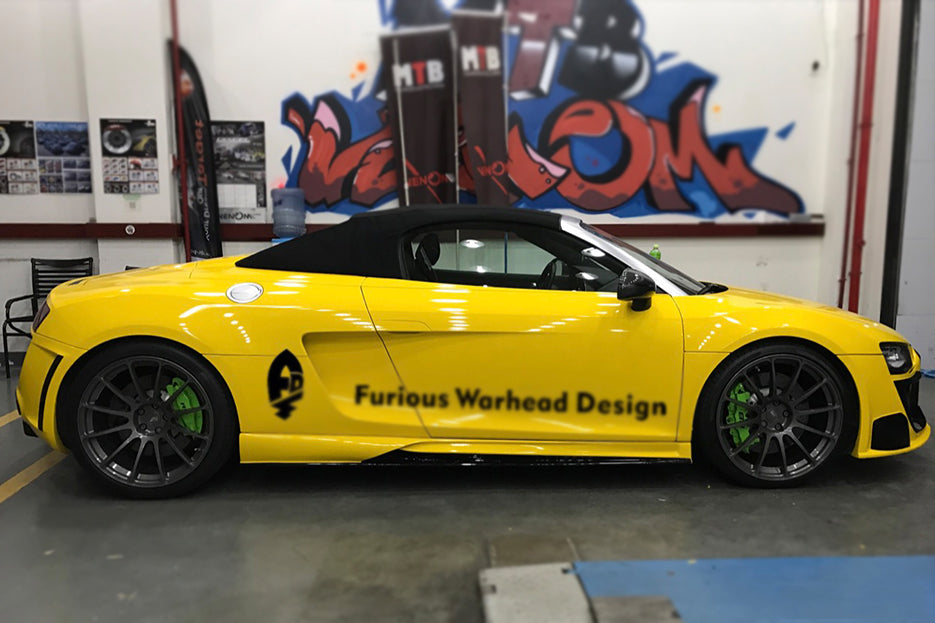 2006-2015 Audi R8 Coupe & Spyder DPGT Style Side Skirts