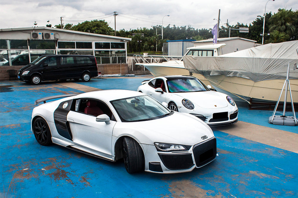 2006-2015 Audi R8 Coupe & Spyder DPGT Style Side Skirts