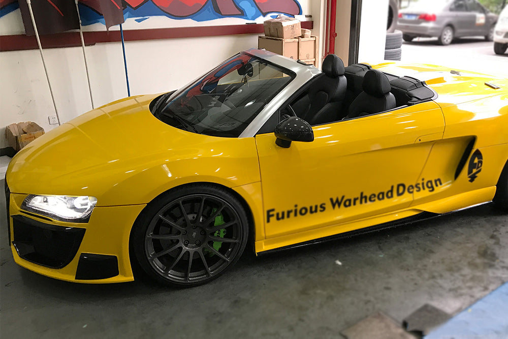 2006-2015 Audi R8 Coupe & Spyder DPGT Style Side Skirts