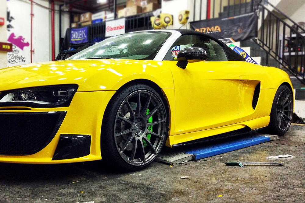 2006-2015 Audi R8 Coupe & Spyder DPGT Style Side Skirts