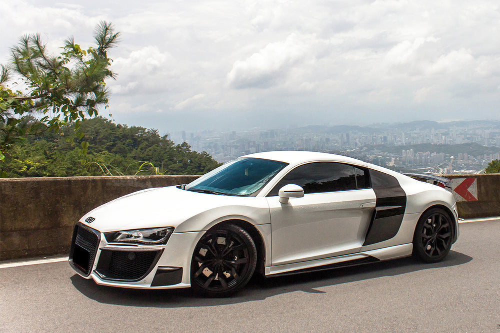 2009-2015 Audi R8 Coupe Spyder Style Side Blades