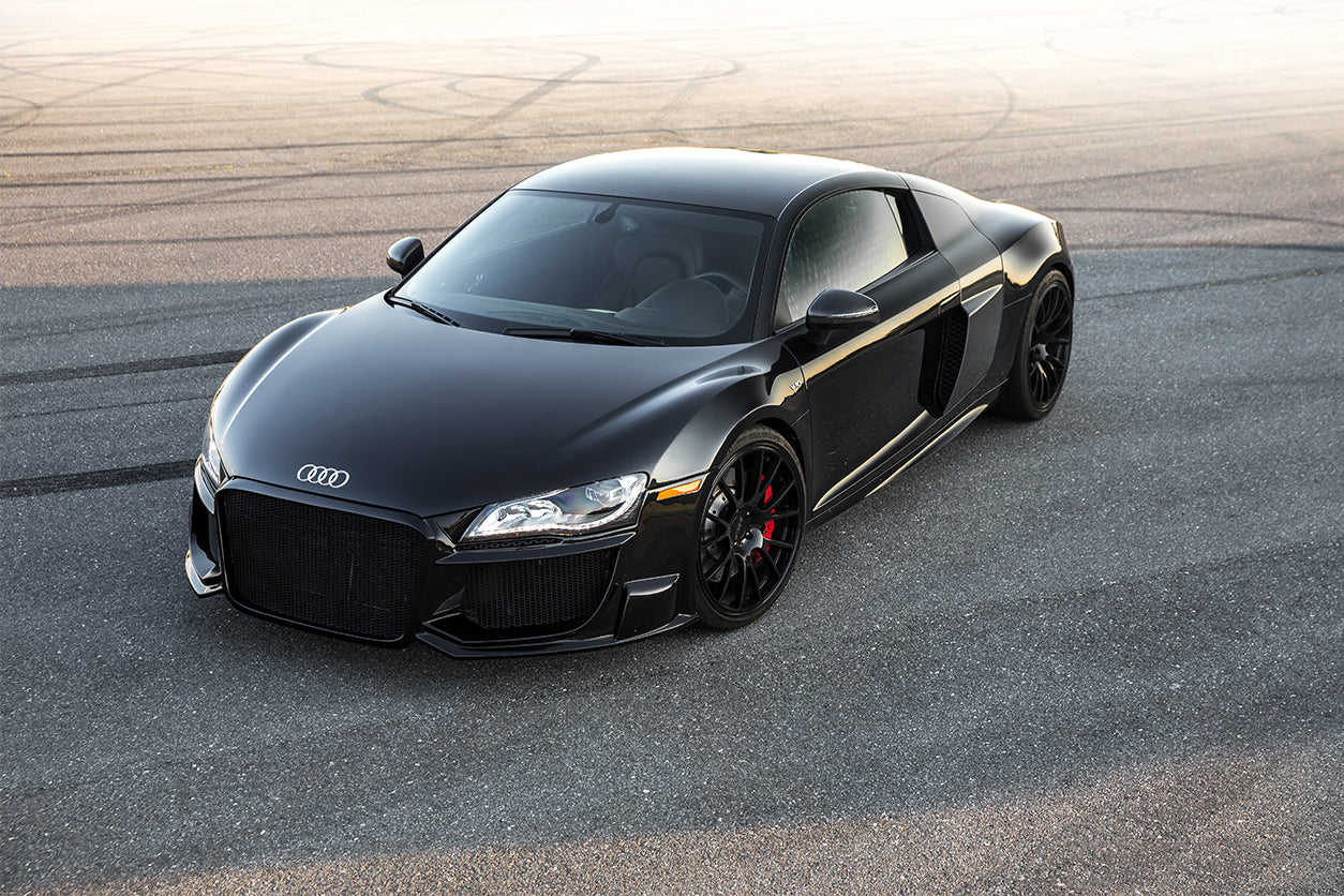 Audi R8 Side Part 2009-2015 Audi R8 Coupe Spyder Style Side Blades