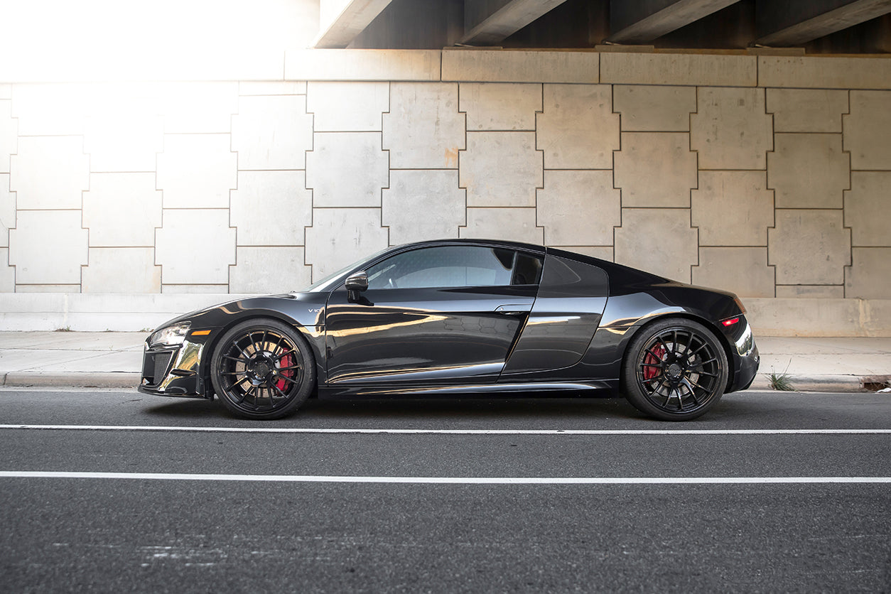 Audi R8 Side Part 2009-2015 Audi R8 Coupe Spyder Style Side Blades