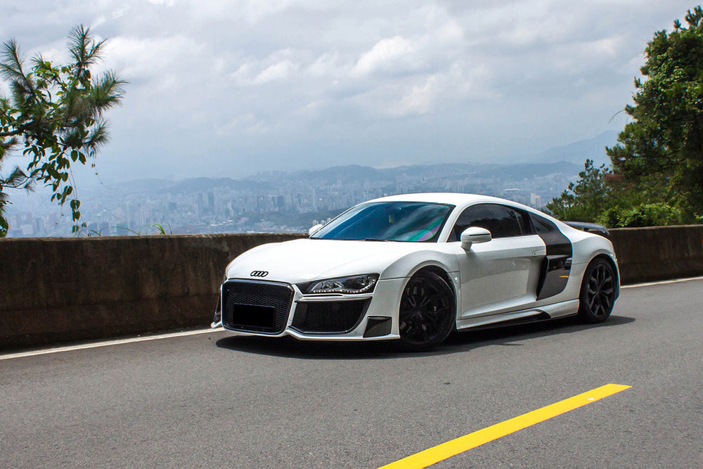 2009-2015 Audi R8 Coupe Spyder Style Side Blades