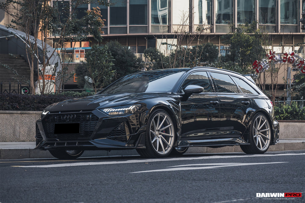 Cubierta de rejilla de parachoques delantero de alto rendimiento DarwinPRO 2019-2025 Audi RS7 C8 Quattro IMP