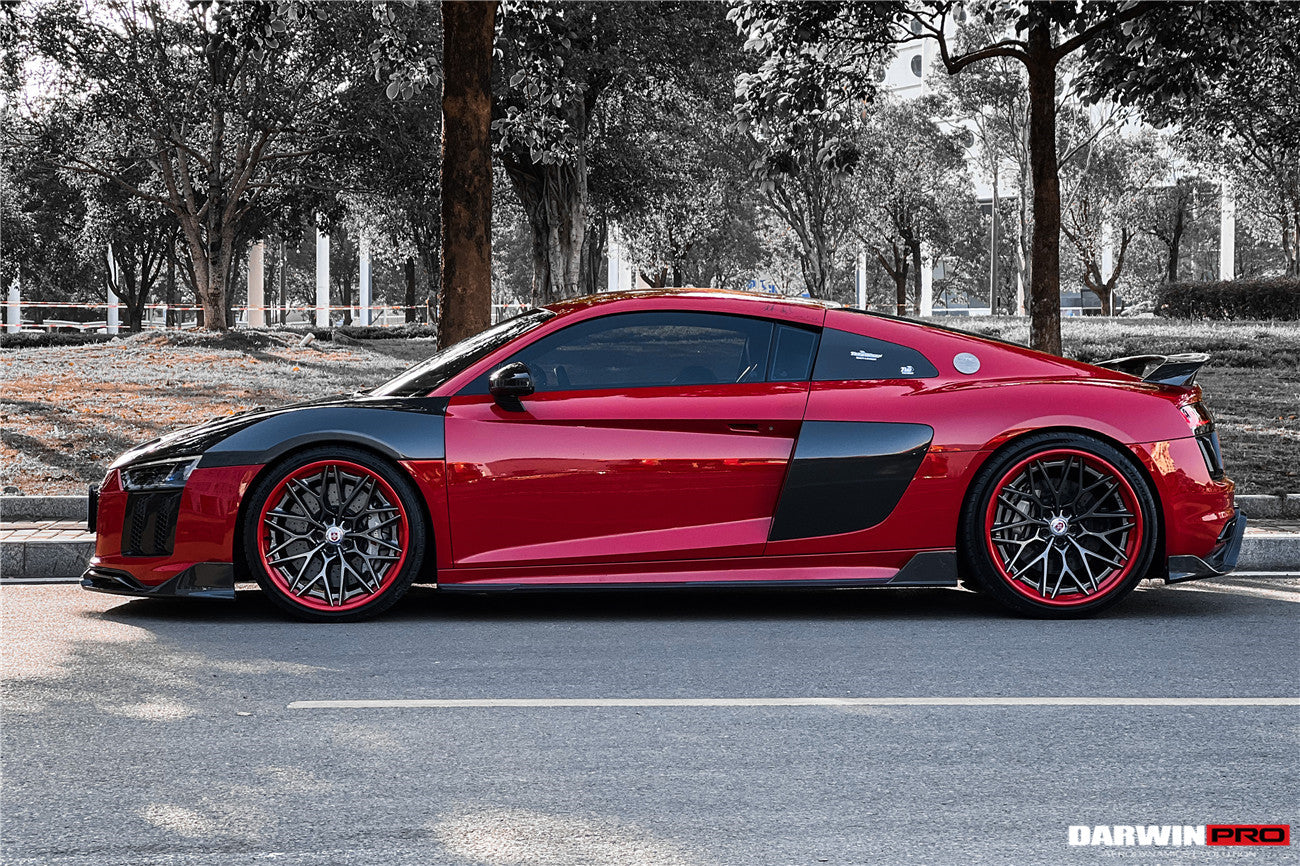 Audi R8 Side Part 2016-2025 Audi R8 GEN2 Coupe & Spyder iMPII Carbon Fiber Side Door ...