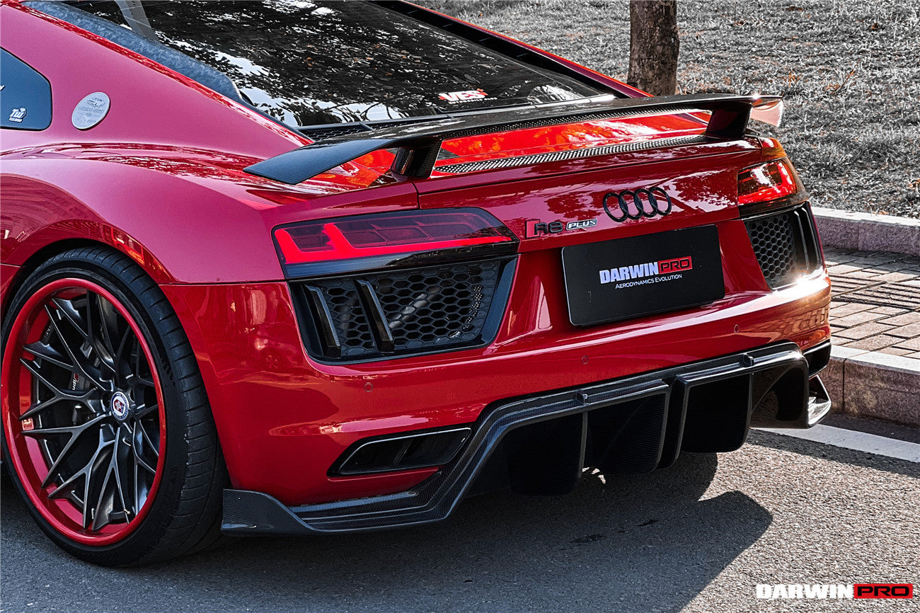 2016-2018 Audi R8 GEN2 Coupe & Spyder Carbon Fiber Rear Diffuser ...