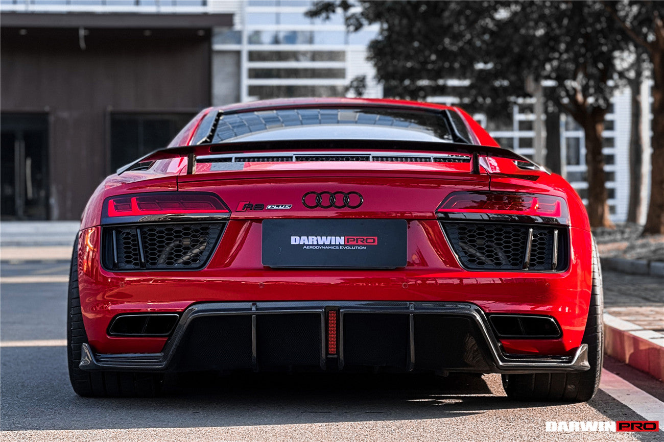 Audi R8 Gt3 Rear Diffuser 2016-2018 Audi R8 GEN2 Coupe & Spyder Carbon Fiber Rear Diffuser ...