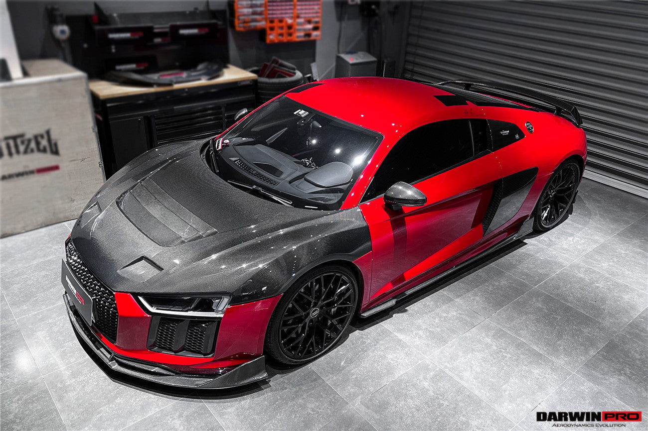 Audi R8 Side Part 2016-2018 Audi R8 Coupe iMP Performance Carbon Fiber Side Skirts Under ...