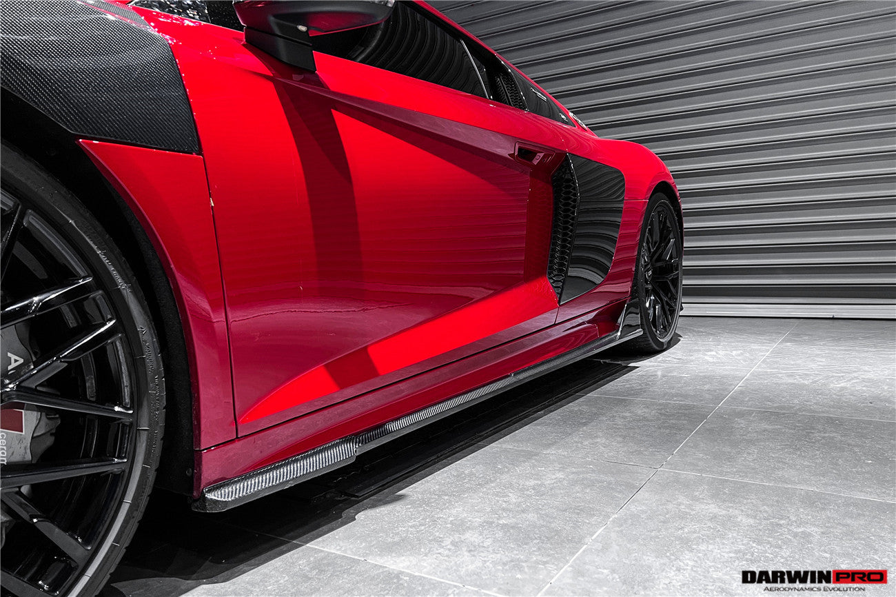 Audi R8 Side Part 2016-2018 Audi R8 Coupe iMP Performance Carbon Fiber Side Skirts Under ...
