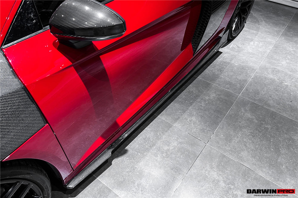 2016-2018 Audi R8 Coupe iMP Performance Carbon Fiber Side Skirts Under ...
