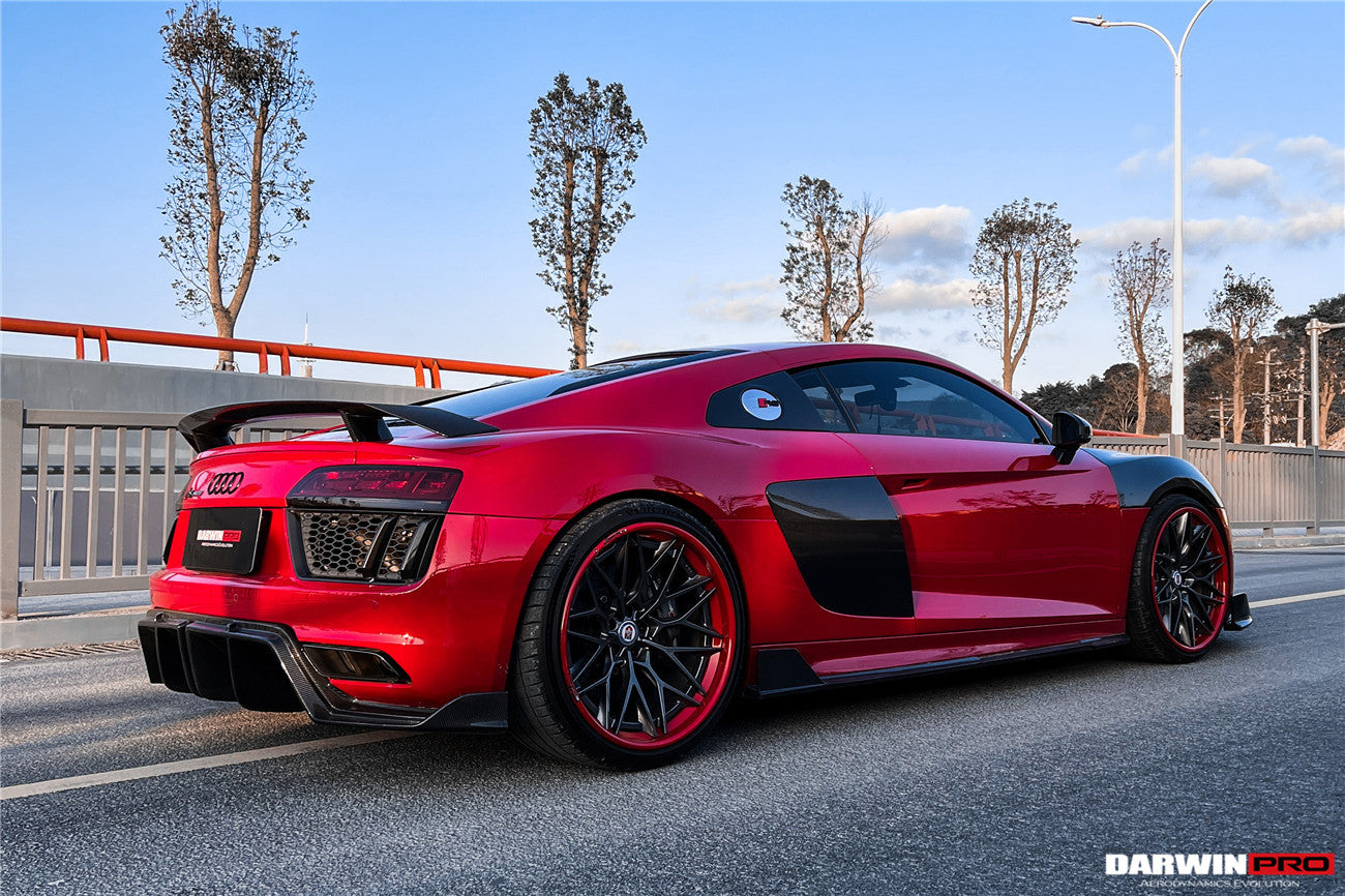 2016-2018 Audi R8 GEN2 Coupe & Spyder Carbon Fiber Rear Diffuser ...