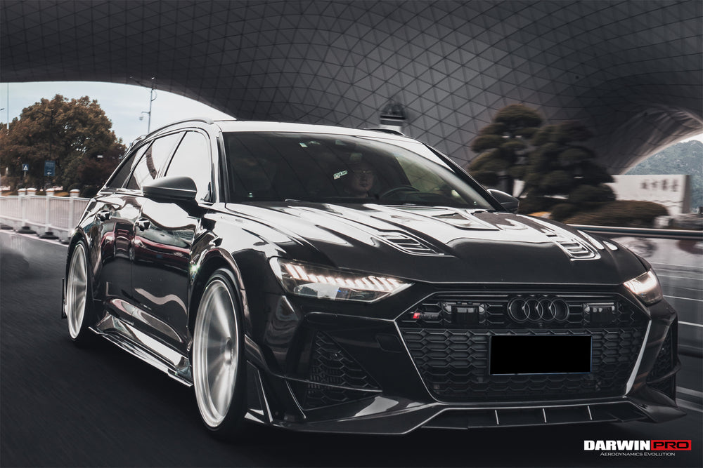 Faldones laterales debajo del tablero DarwinPRO 2019-2025 Audi RS7 C8 Quattro IMP Performance Ver.2