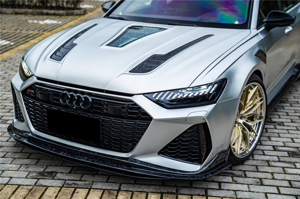 DarwinPRO 2019-2025 Audi RS6 Avant C8 & RS7 Quattro BKSS Style Front Lip