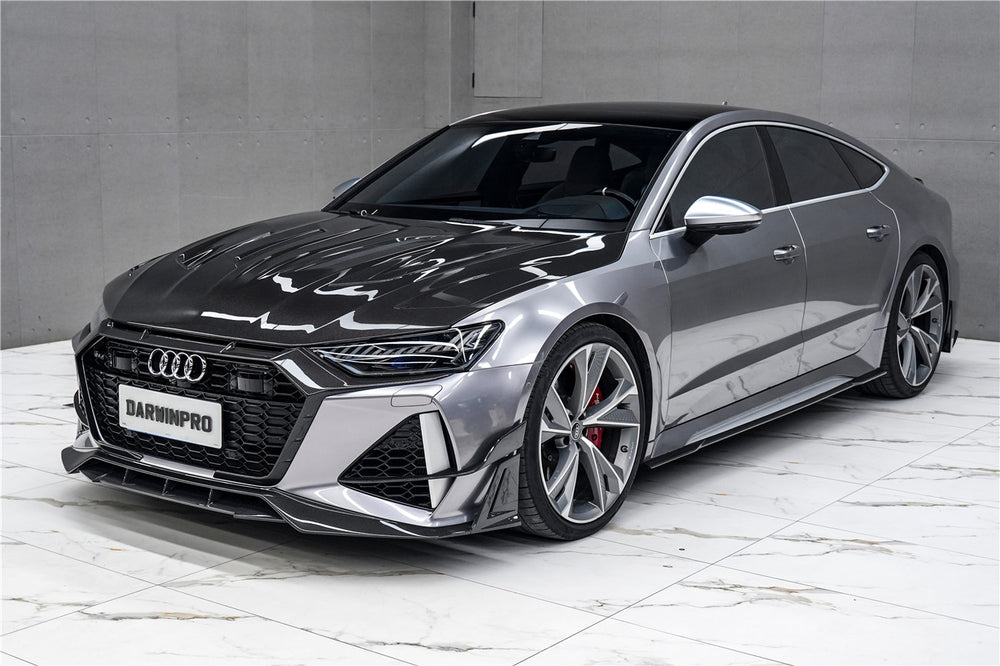 DarwinPRO 2019-2025 Audi RS6 Avant C8 & RS7 C8 Quattro IMP Performance Ver.2 Side Skirts Under Board