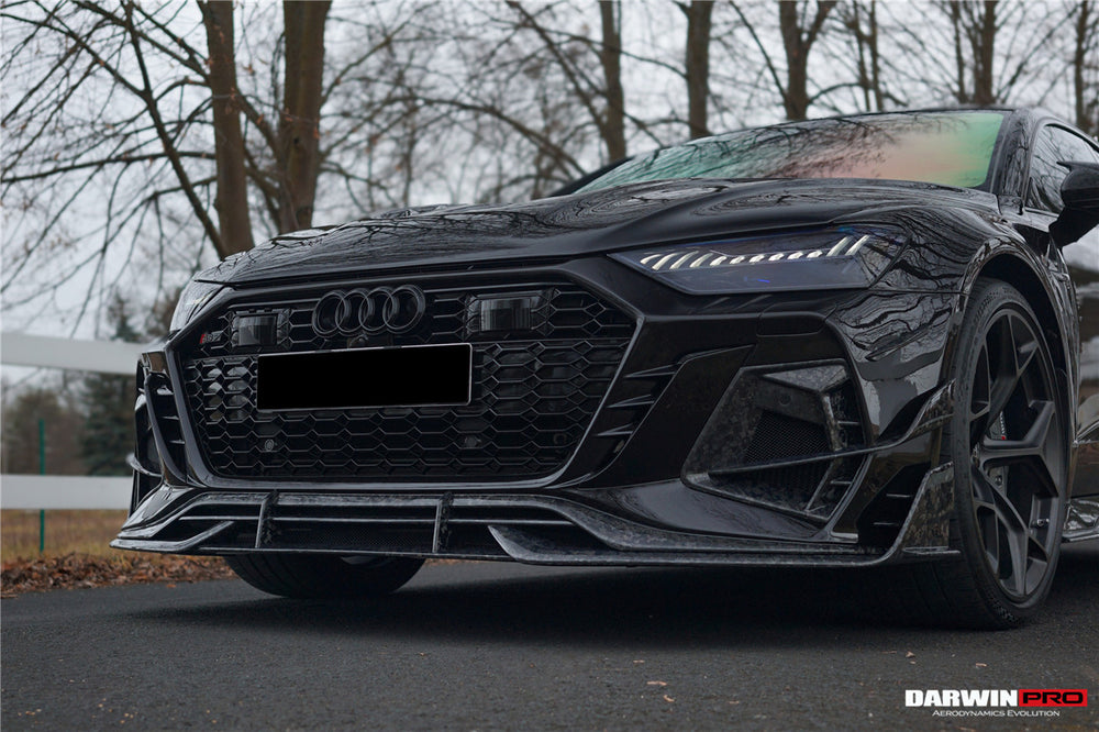 DarwinPRO 2019-2025 Audi RS7 Quattro & RS6 Avant C8 IMP Design Ver.2 Front Bumper