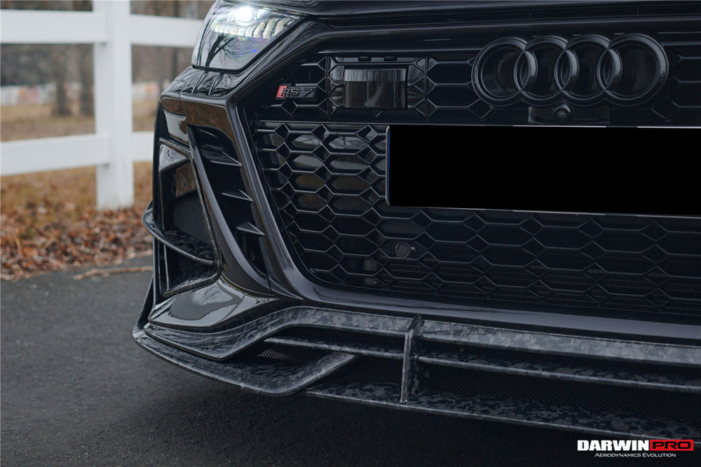 DarwinPRO 2019-2025 Audi RS7 Quattro & RS6 Avant C8 IMP Design Ver.2 Front Bumper