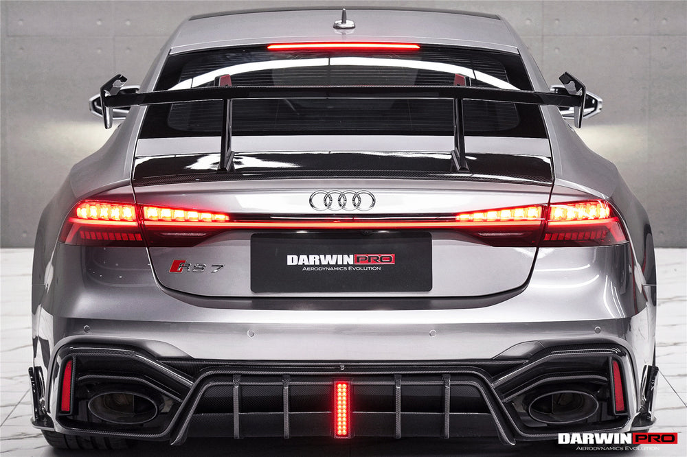 DarwinPRO 2019-2025 Audi RS7 A7 S7 C8 Quattro IMP Design  Carbon fiber Trunk Spoiler Wing