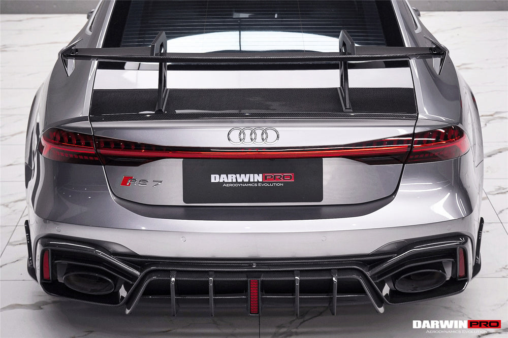 DarwinPRO 2019-2025 Audi RS7 A7 S7 C8 Quattro IMP Design  Carbon fiber Trunk Spoiler Wing