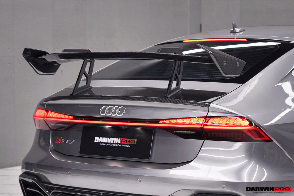 DarwinPRO 2019-2025 Audi RS7 A7 S7 C8 Quattro IMP Design  Carbon fiber Trunk Spoiler Wing