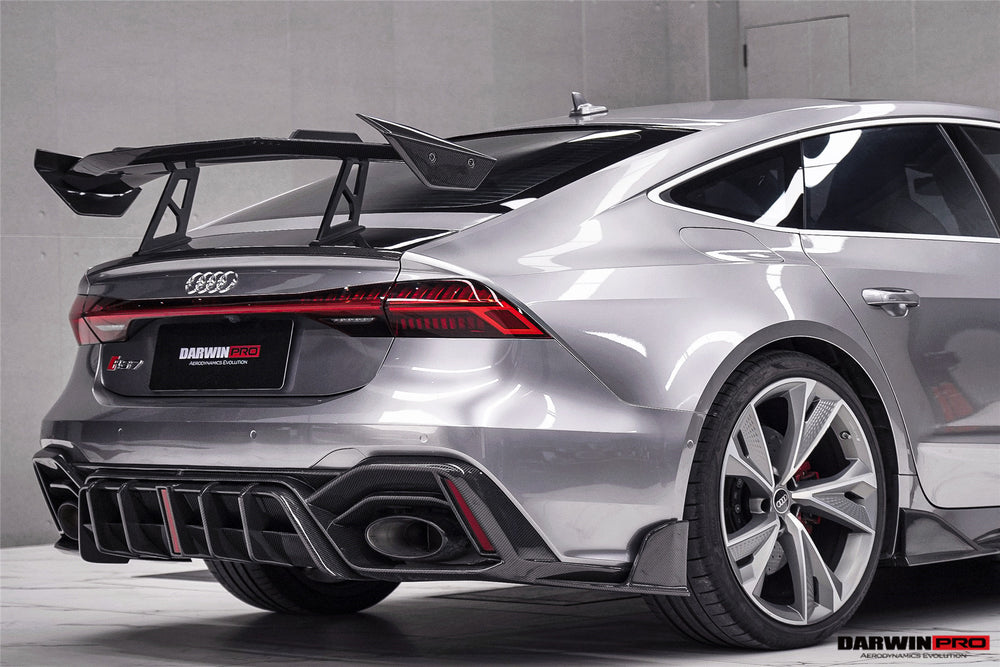 DarwinPRO 2019-2025 Audi RS7 A7 S7 C8 Quattro IMP Design  Carbon fiber Trunk Spoiler Wing