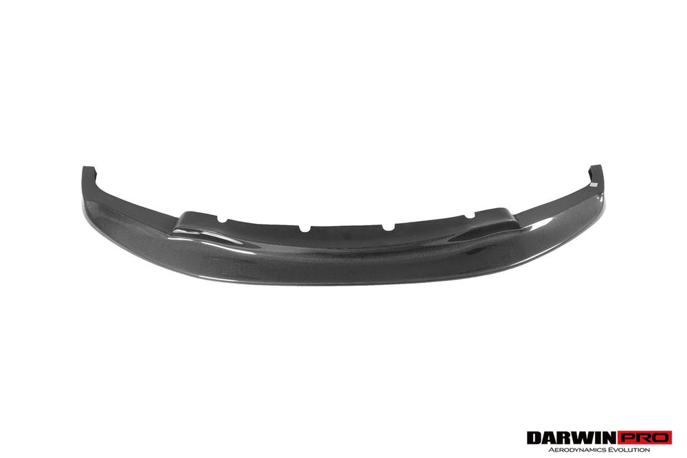 DarwinPRO 2013-2019 BMW 3 Series F30 F35 M-Tech GV Style Carbon Fiber Front Lip With Caps - DarwinPRO Aerodynamics