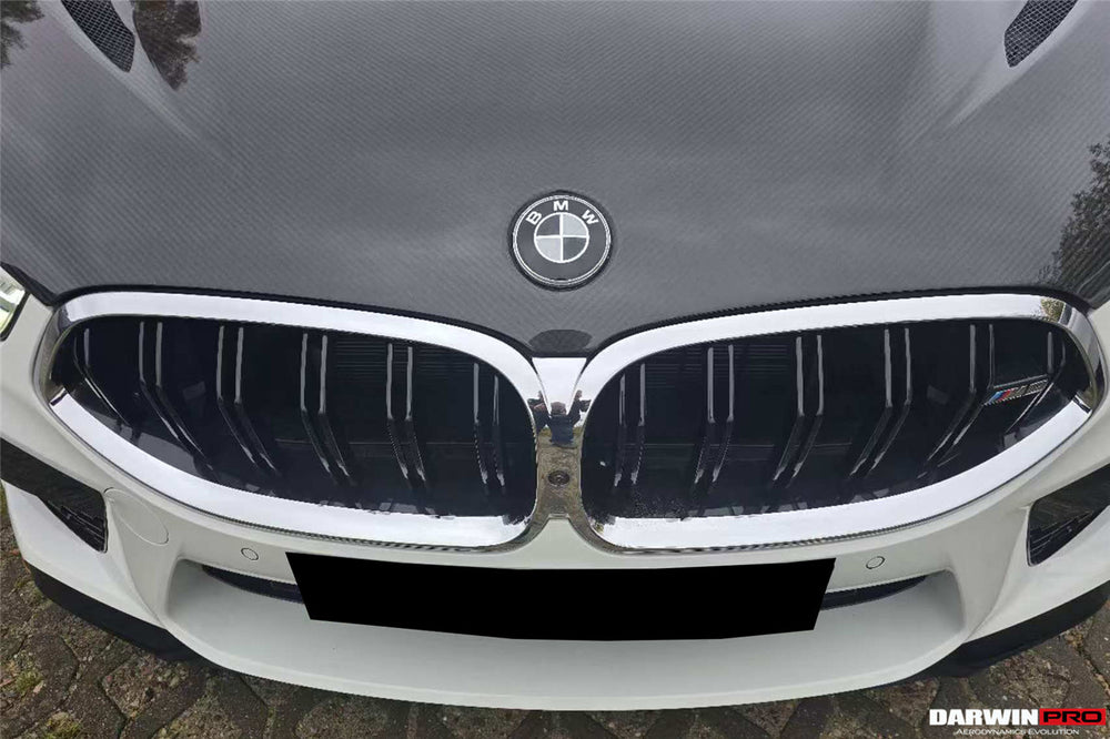 2018-2025 BMW M8 F91 F92 F93 8 Series G14 G15 G16 AD Style Autoclave Carbon Fiber Hood