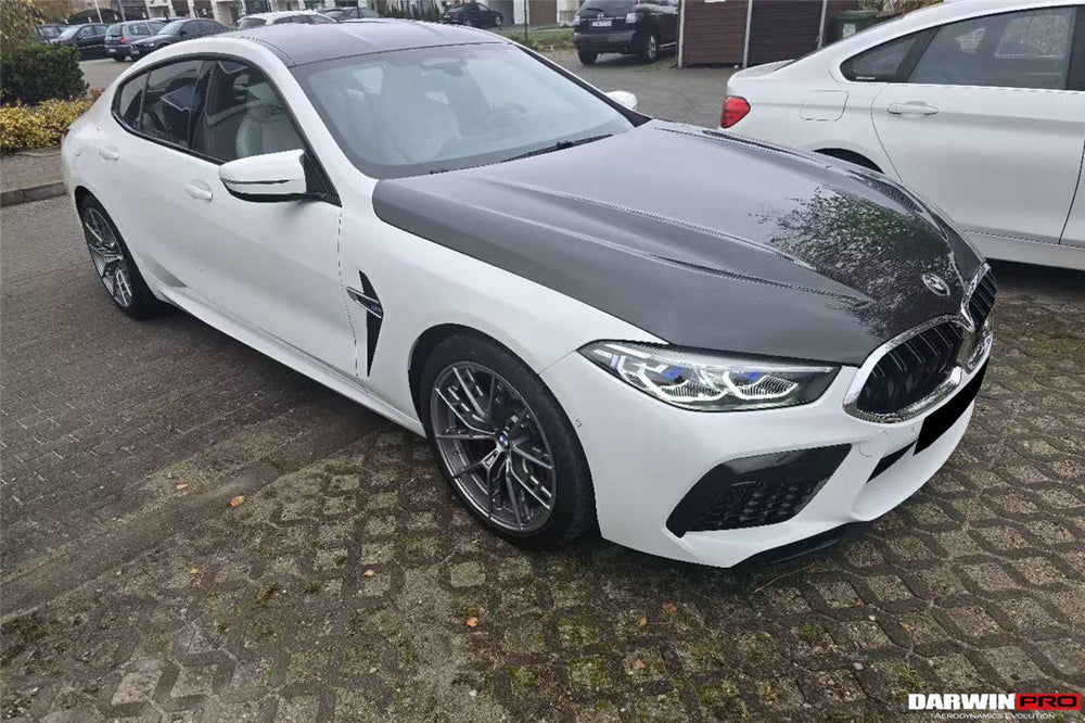 2018-2025 BMW M8 F91 F92 F93 8 Series G14 G15 G16 AD Style Autoclave Carbon Fiber Hood