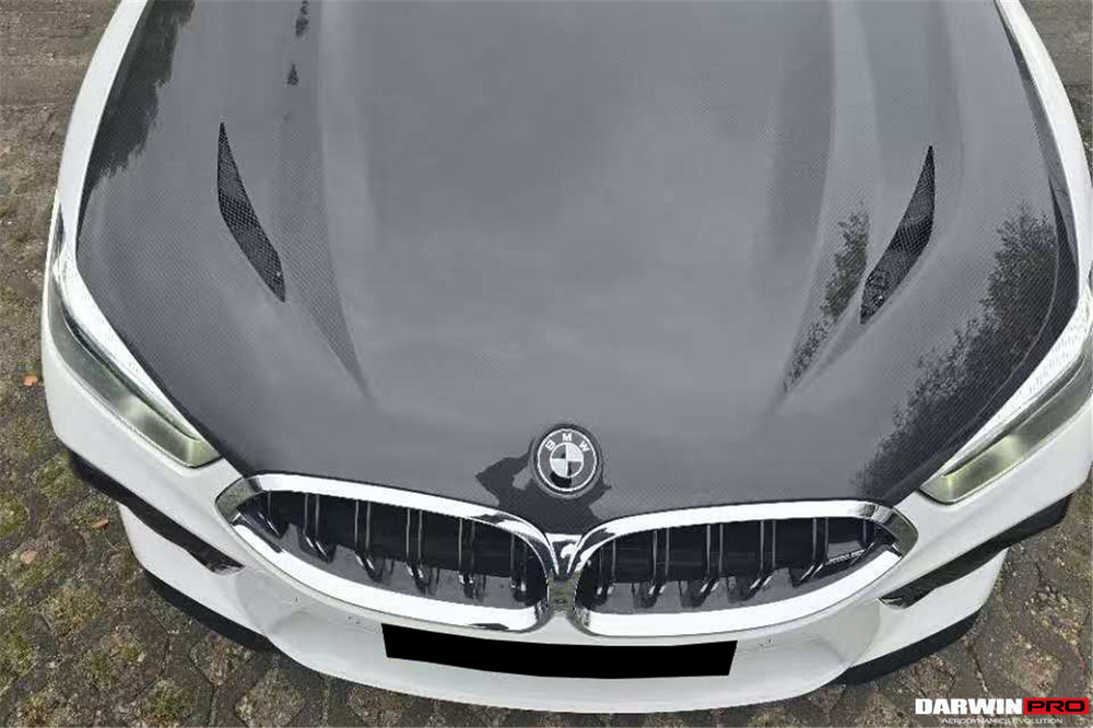 2018-2025 BMW M8 F91 F92 F93 8 Series G14 G15 G16 AD Style Autoclave Carbon Fiber Hood