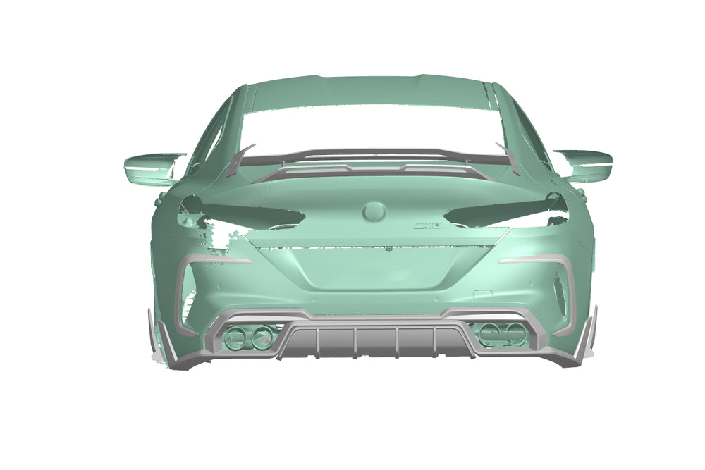 パーツ voffen bmw 2019-2025 BMW M8 F93 AD Style Autoclave Carbon Fiber Rear Bumper