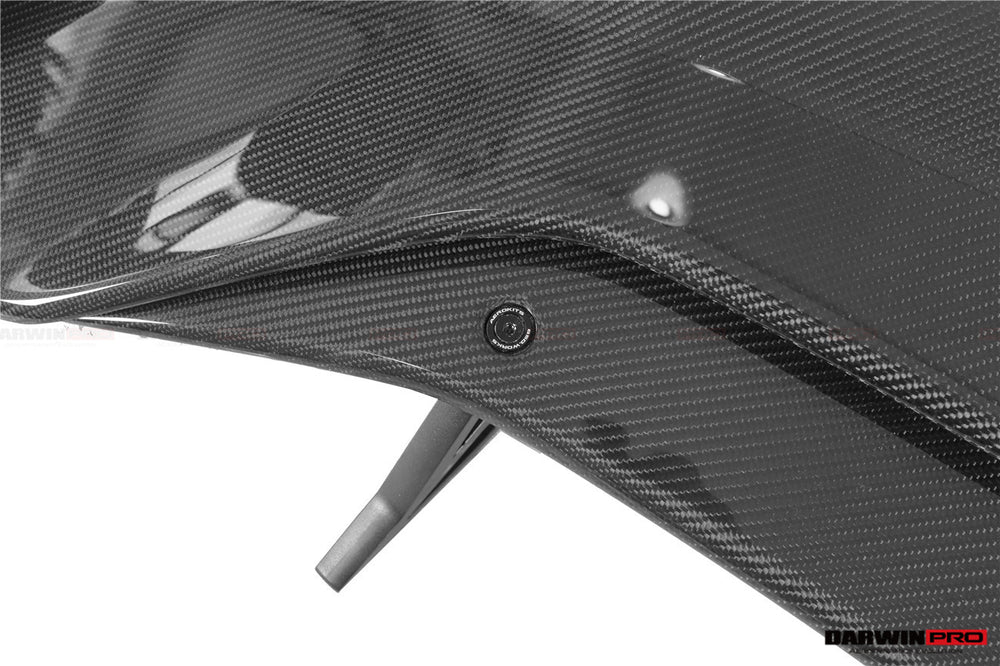 2021-UP BMW M3 G80 3 Series G20 M4 G82 4 Series G22 BKSSII Style Carbon Fiber Trunk Wing With Aluminum Slloy Wing Legs