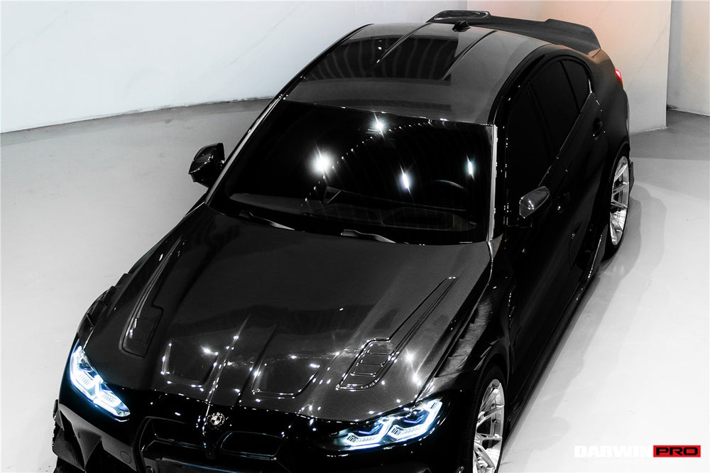 Capó de fibra de carbono estilo BKSSII para BMW M3 G80 G81 M4 G82/G83 2021 en adelante