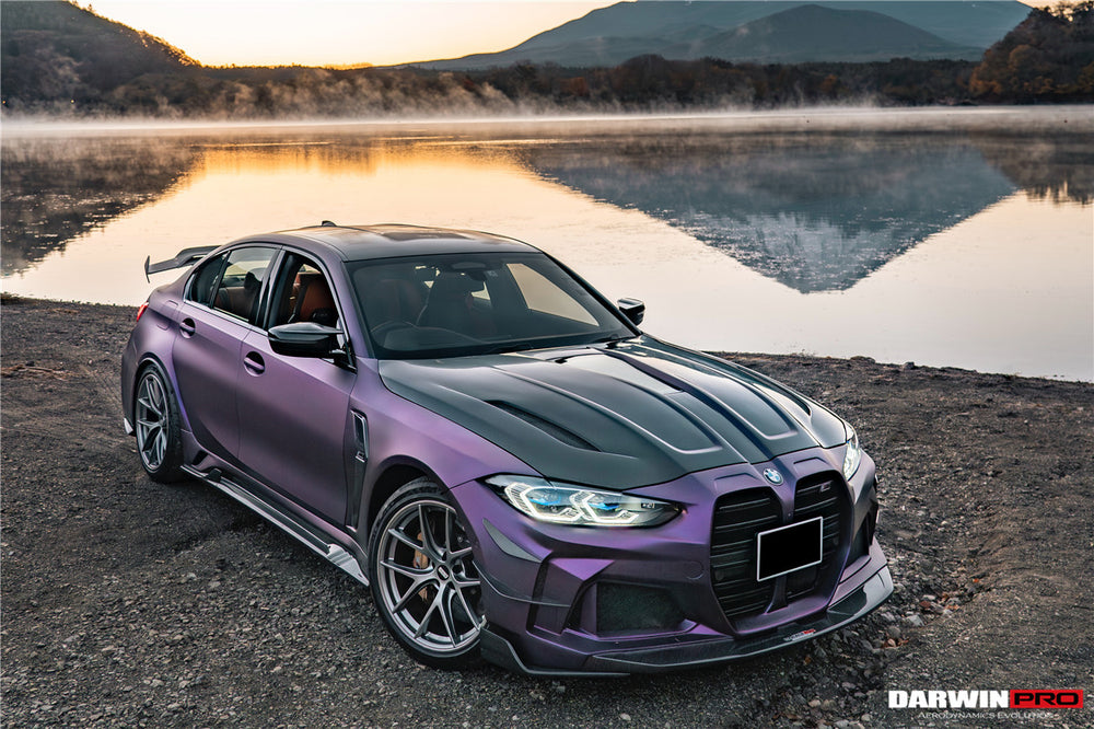 2021-UP BMW M3 G80 G81 BKSSII Style Front Bumper and Front Fender