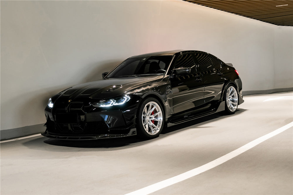 2021-UP BMW M3 G80 BKSS Style Carbon Fiber Side Skirts