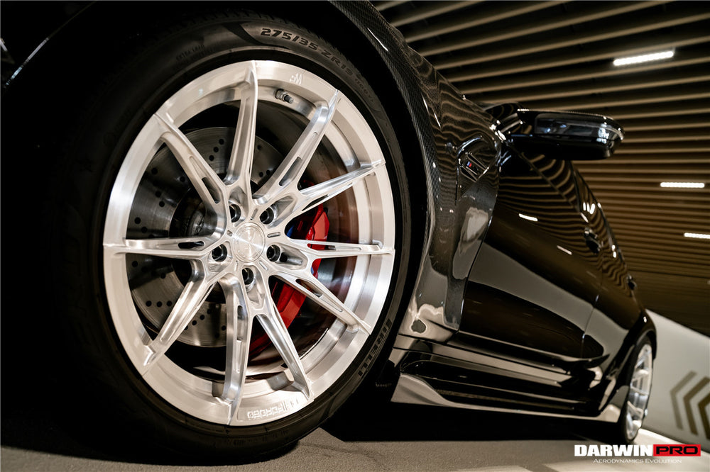 2021-UP BMW M3 G80 BKSS Style Carbon Fiber Side Skirts