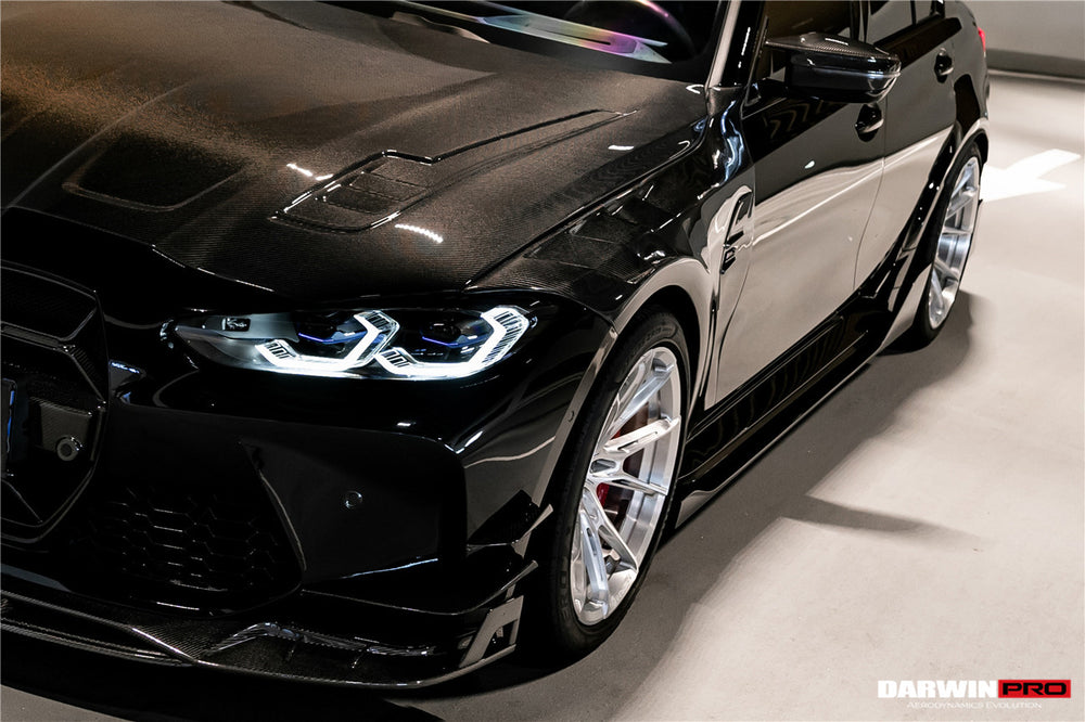 2021-UP BMW M3 G80 BKSS Style Carbon Fiber Side Skirts