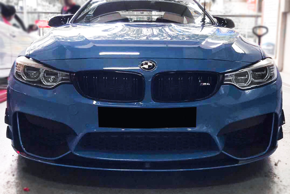 2014-2020 BMW M3 M4 BKSS Style Carbon Fiber Canards